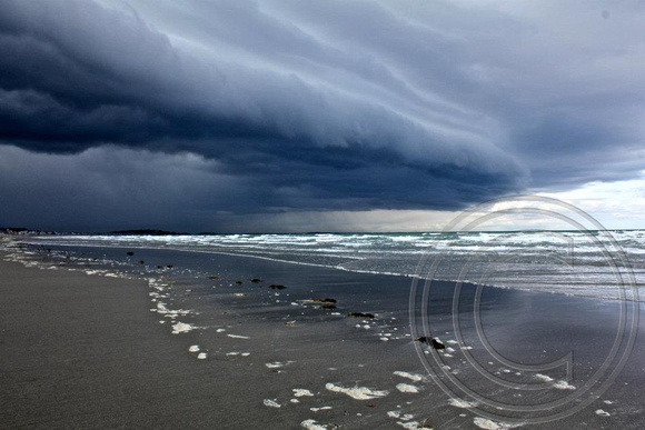 Nantasket Beach storm front I