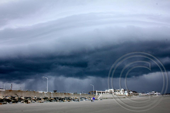 Nantasket Beach storm front II